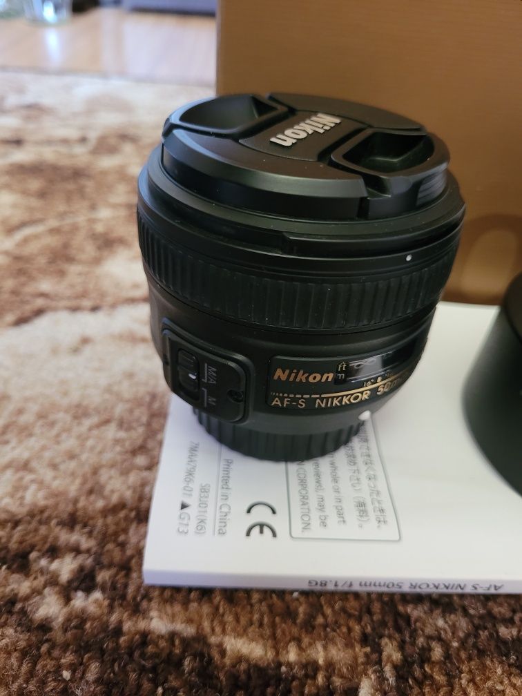 Nikon AF-S 50mm f/1.8G обектив