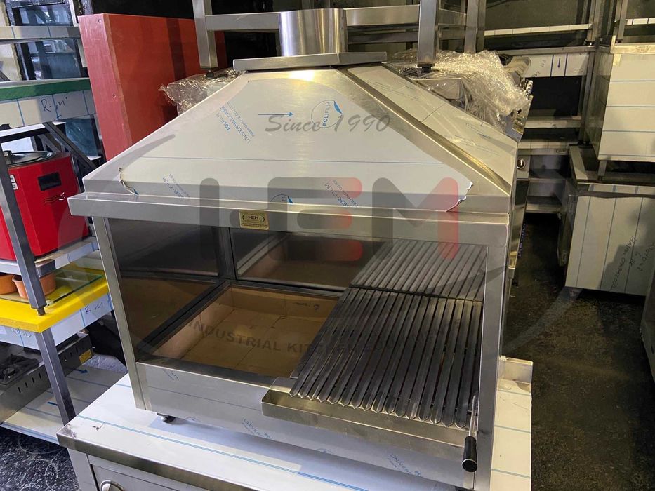 Gratar Inox Pe Carbuni Cu Hota In Stoc