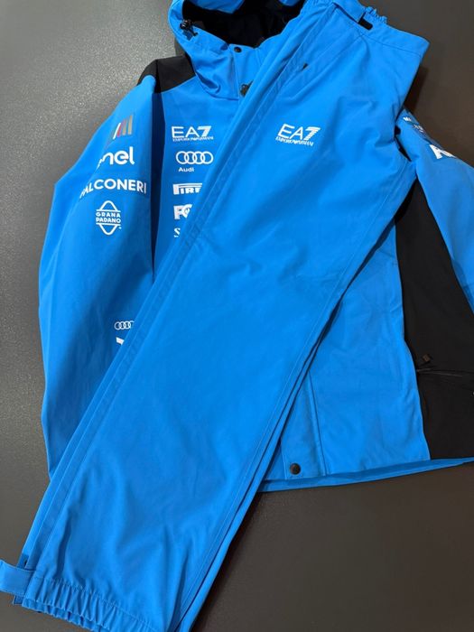 Costum Ski Ploaie/Vant Armani EA7 Oficial Italia Ski Team Marime L