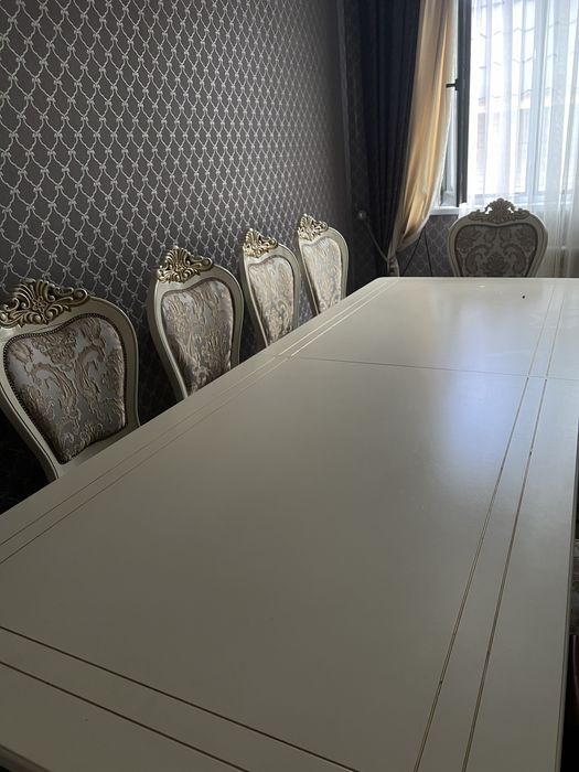 продам стол со стульями (12шт)