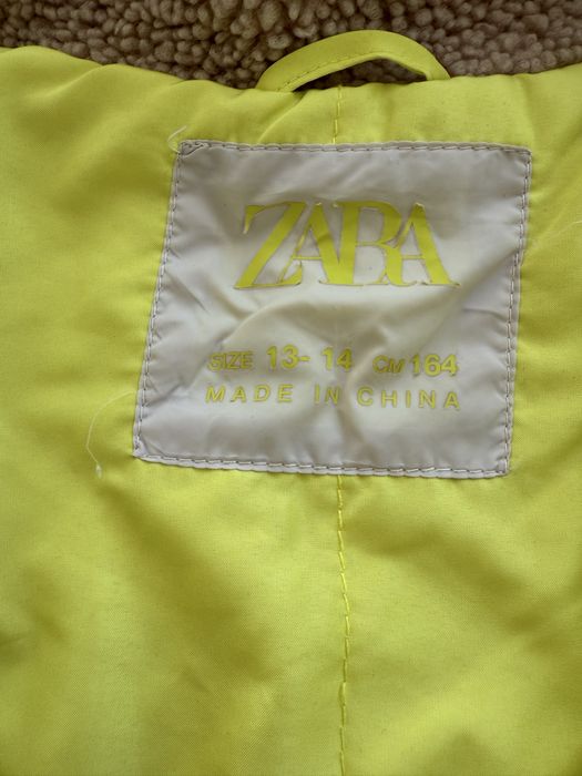 Zara  пухено яке 13-14 години