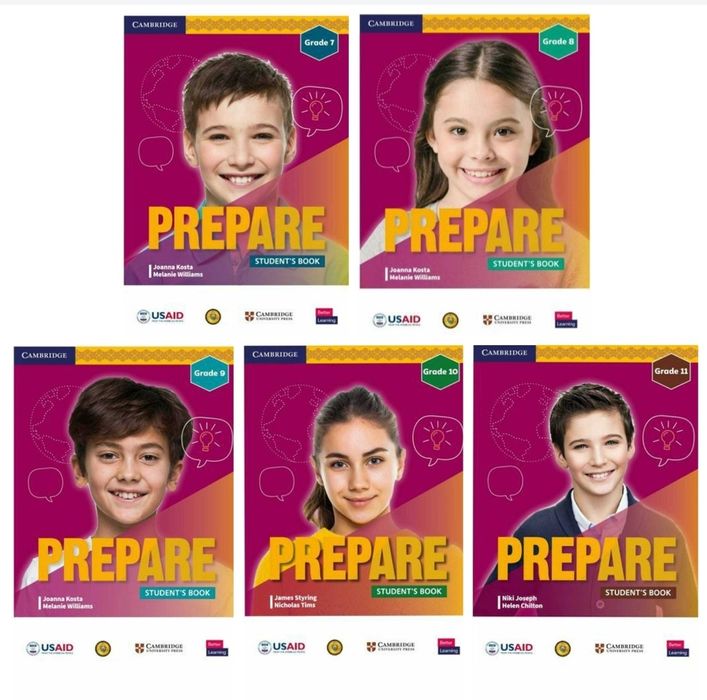 Prepare grade - инглиз тили дарсликлар