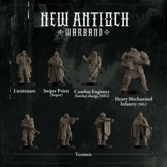 Vând figurine 3D Trench Crusade!