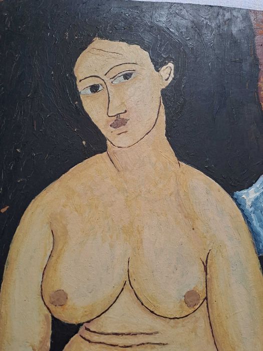 tablou pictura reproducere Modigliani 56/38 cm