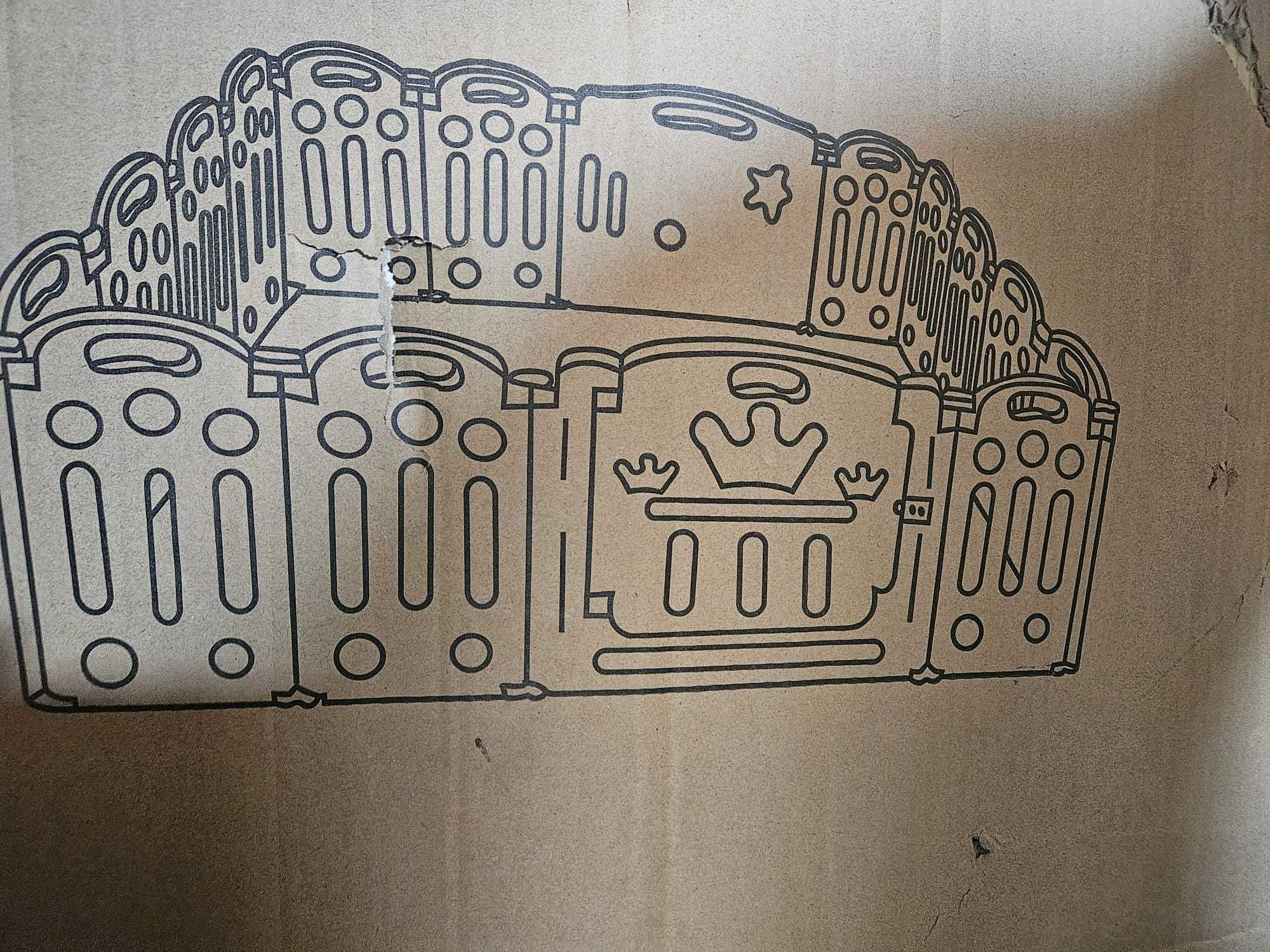 Бебешка кошара за игра с мека подложка
