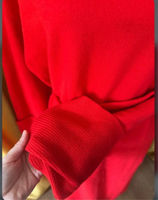 Jigsaw Rochie tricotata de lana rosie