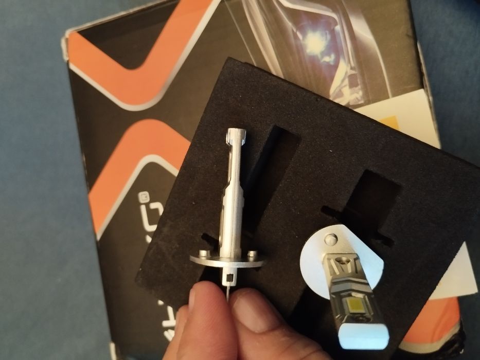 Led h7  и h1 + приставки за закрепване