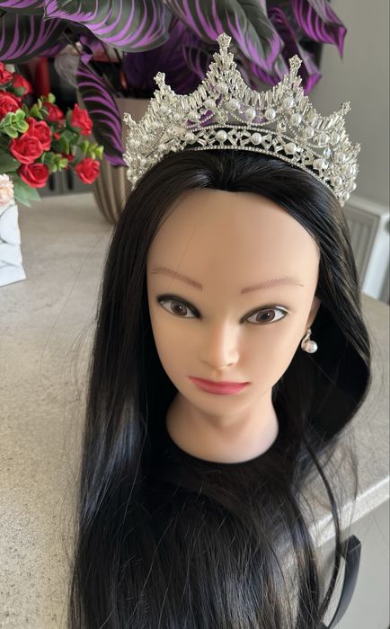 Diadema cu perle pentru mireasa