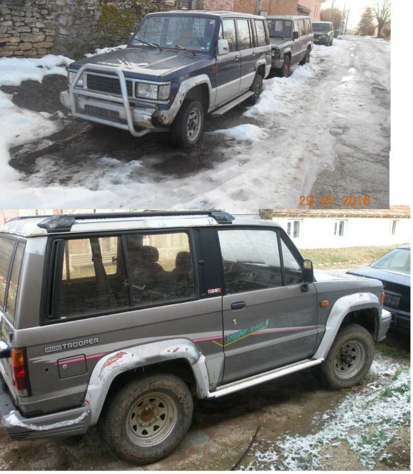 части за Isuzu Trooper - дизел и бензин