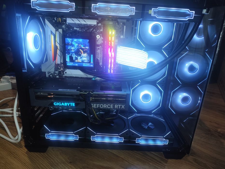 4070 видеокарта в идеале на пломбах с коробкой