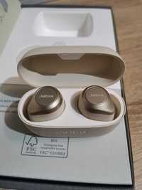 Jabra Elite 85t True Wireless Bluetooth Earbuds, Gold Beige