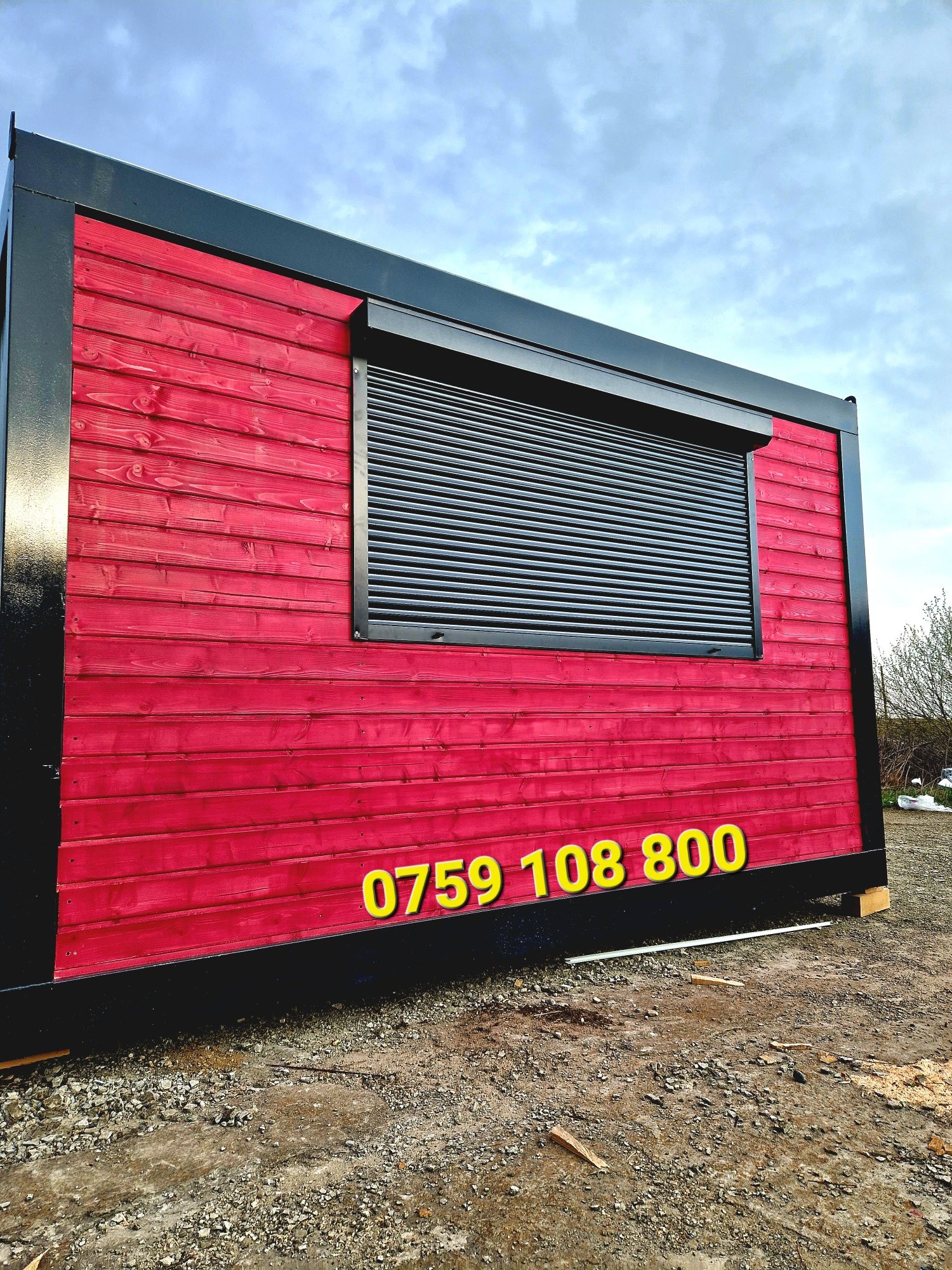 Vând Containere Modulare tip birou vitrina sanitare Magazine Fast-food