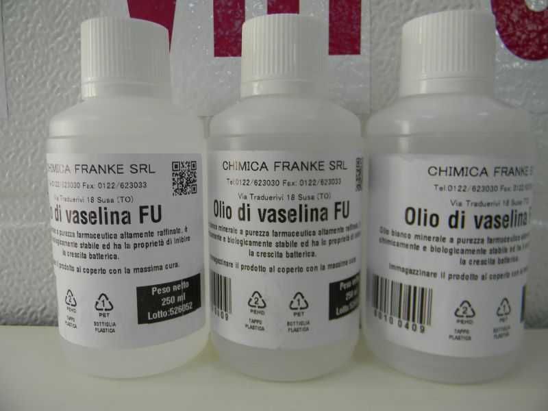 Ulei de parafina agreat alimentar 1 Litru sau 250ml, si pasta parafina