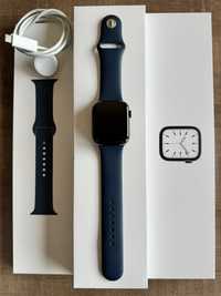 Apple Watch Seria 7, GPS, Cellular, Graphite Stainless Steel 45mm