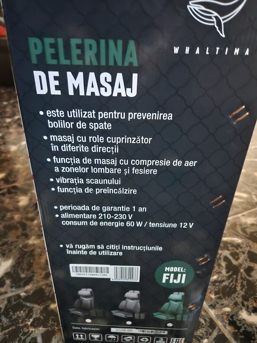 Pelerina de masaj model FIJI