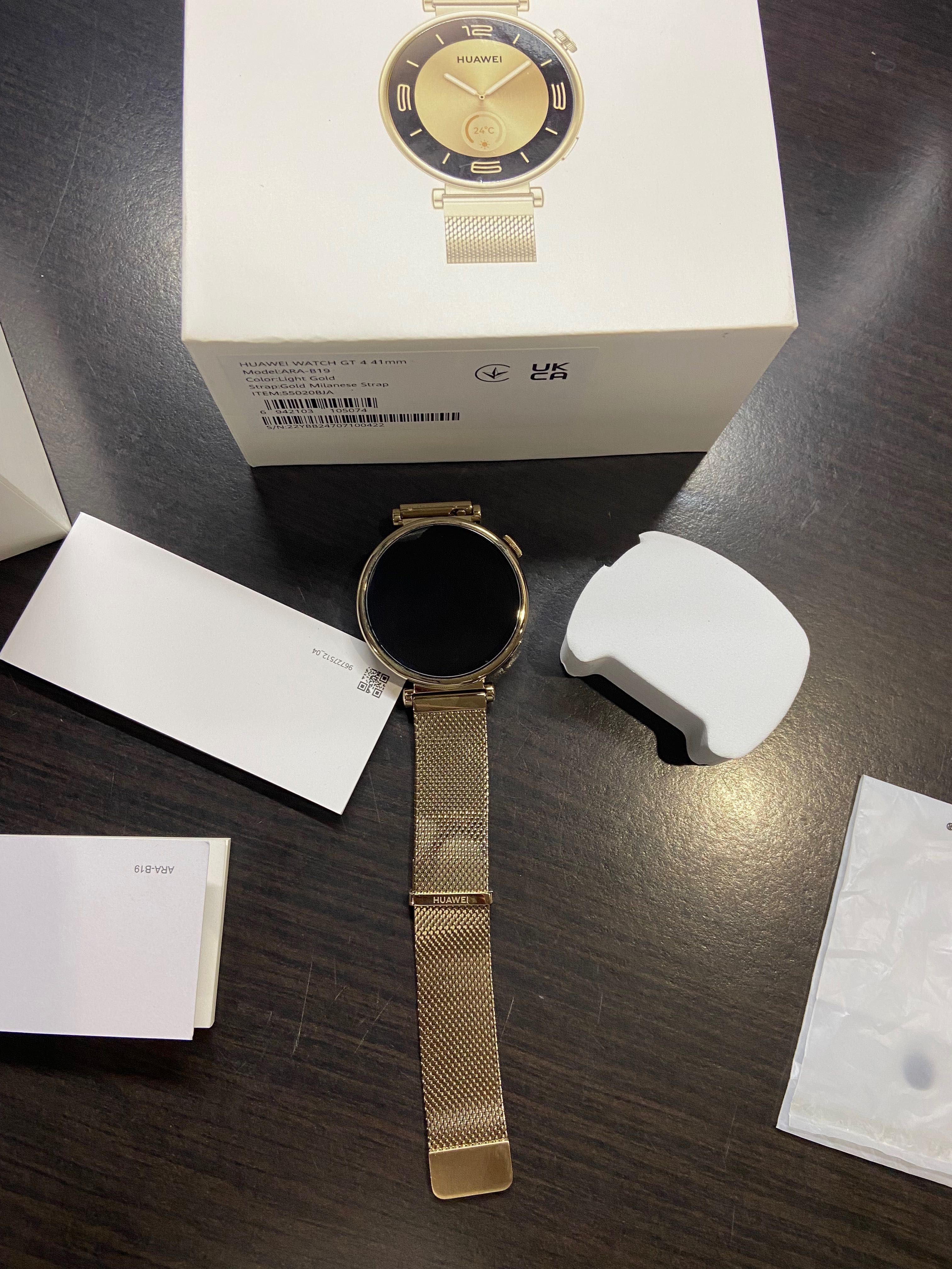 Смарт часовник Huawei Watch GT 4, 41 mm,