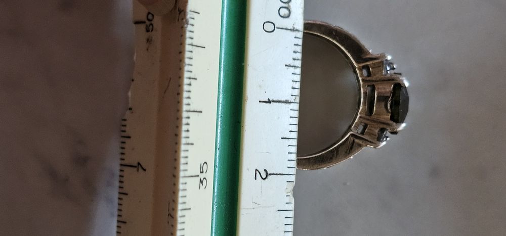 Сребърни - пръстен висулки ,нежно колие