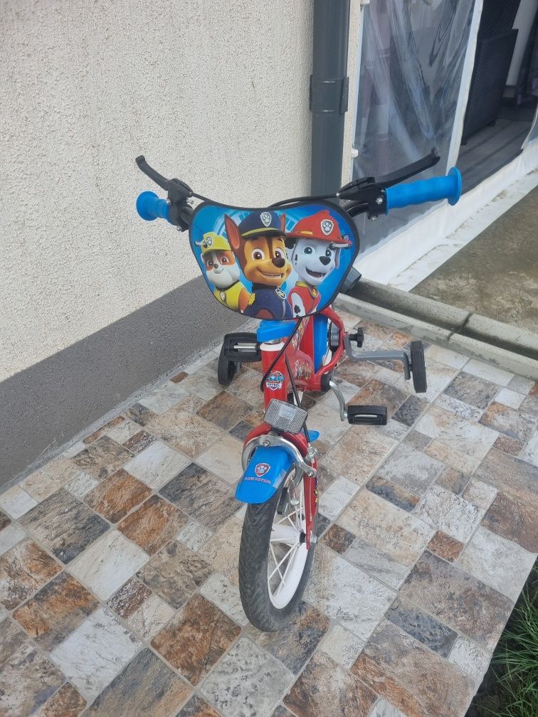 Bicicleta pentru copii Paw Patrol Boy 

Informatii:
 1