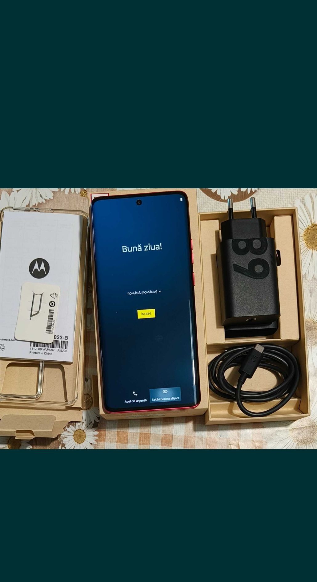 Motorola Edge 40 256/8 GB Negru, NOU,Factura (garanție)