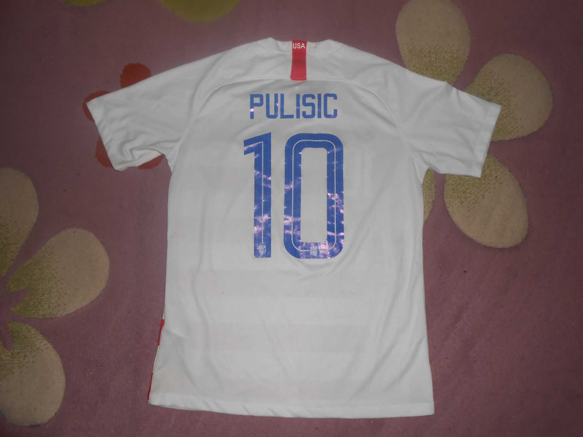 tricou USA national team pulisic #10 nike 2018 2020 marimea L