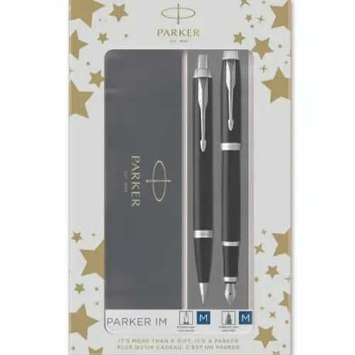 Комплект Parker IM Black CT – Химикалка и Писалка