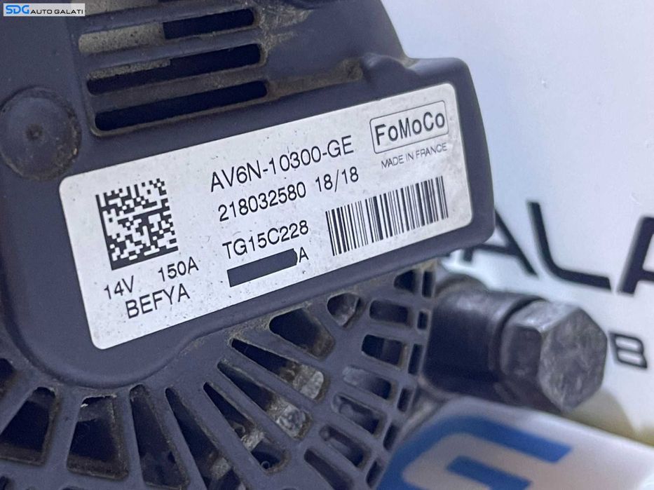 Alternator 150A Ford Focus 3 1.5 TDCI 2010 - 2018 Cod AV6N-10300-GE