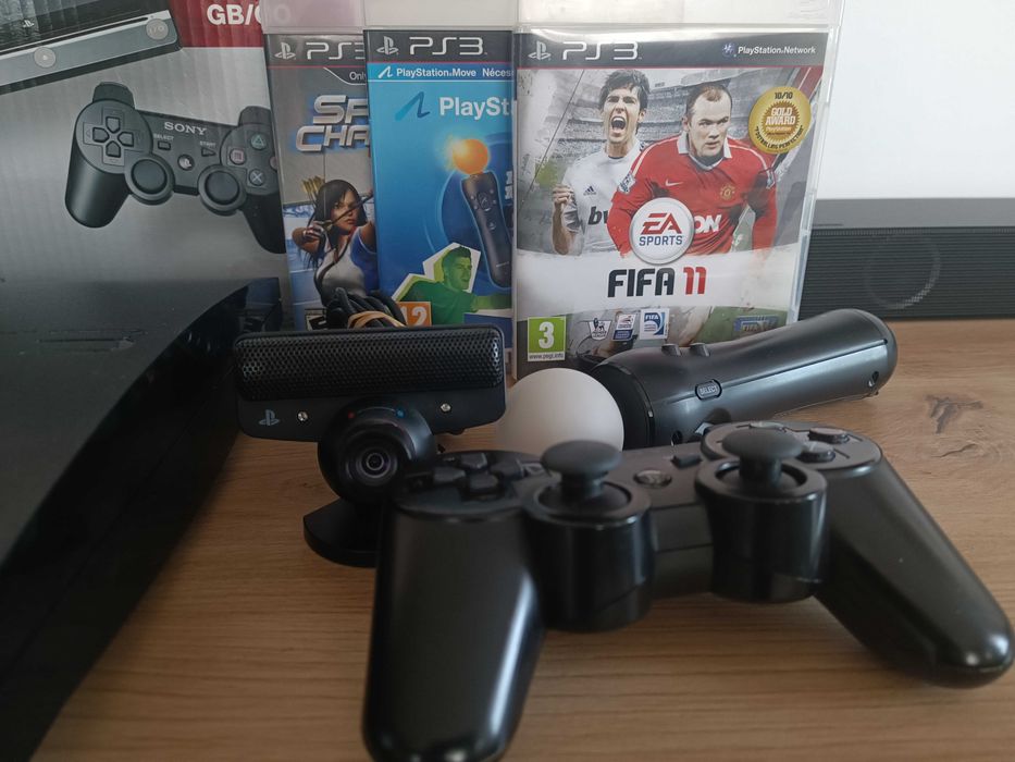 PlayStation 3 cu 3 jocuri