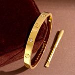 Brățară Cartier Love 16 Gold 750 Diamond