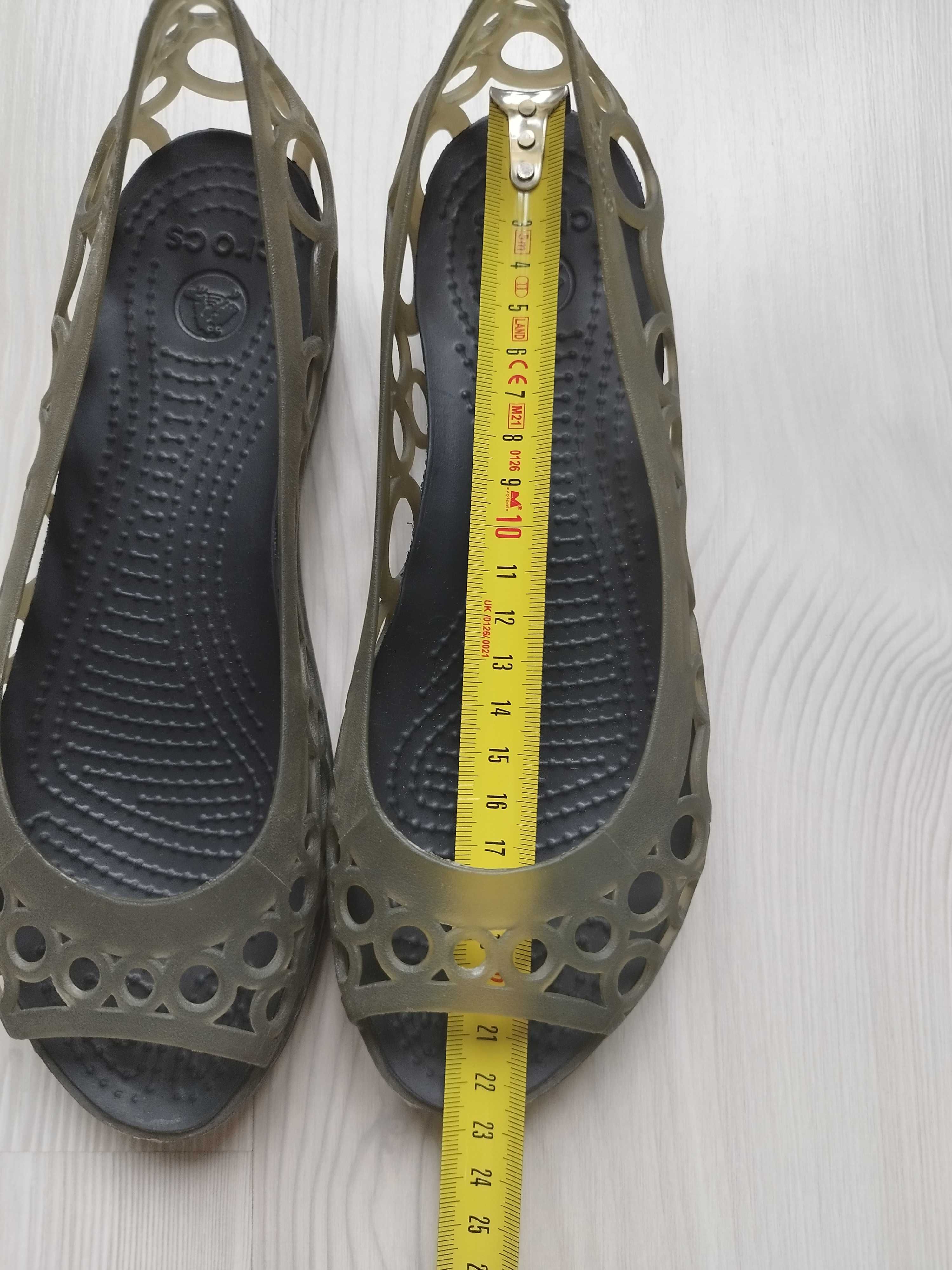 balerini crocs w6 36-37 papuci slapi sandale pantofi