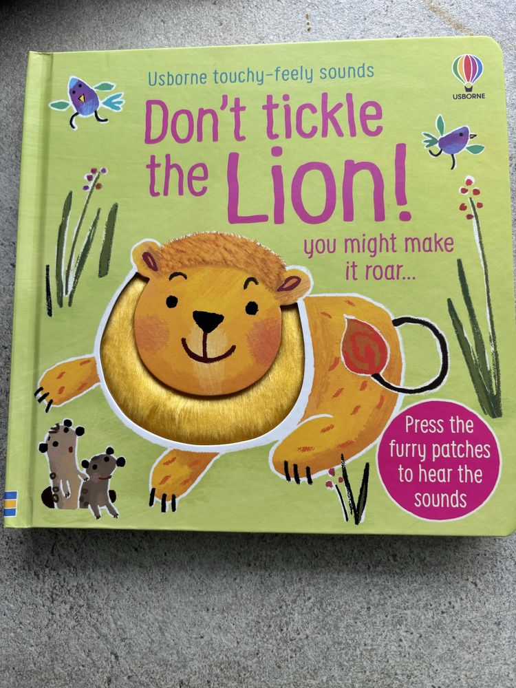 Carte usborne Don’t tickle the lion