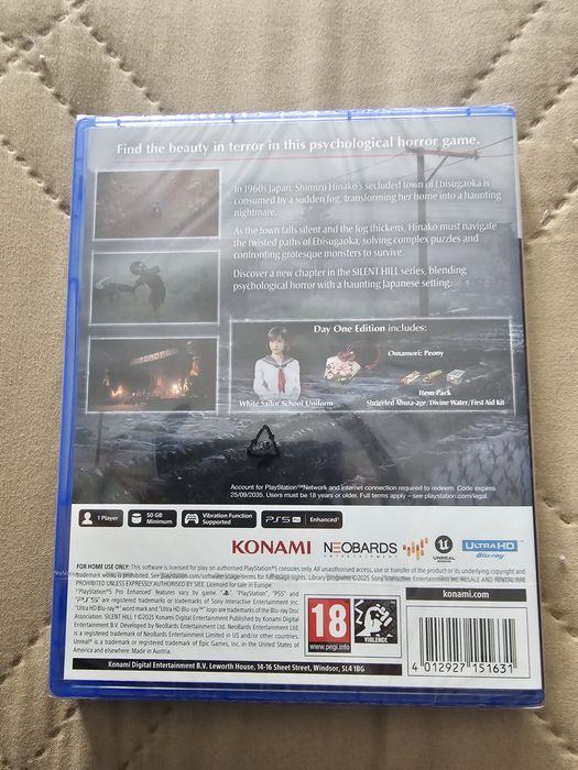 Продавам Silent Hill F за Playstation 5