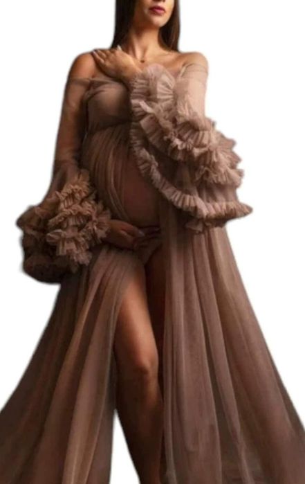 Ново!  Тюлена рокля за фотосесии