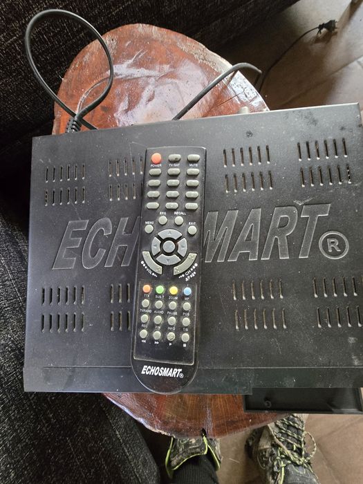 Receptor Satelit ECHOSMART - PVR, Sloturi CI, SCART, Conectori Multipl