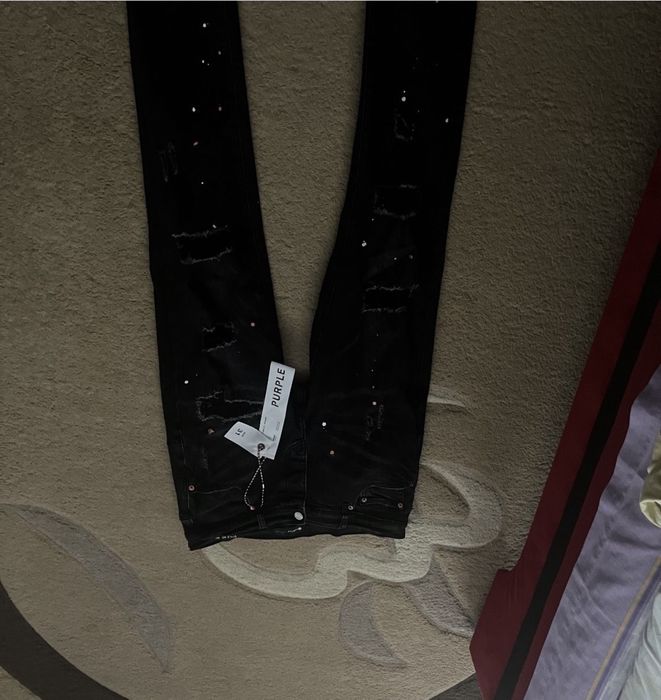 purple jeans size 31