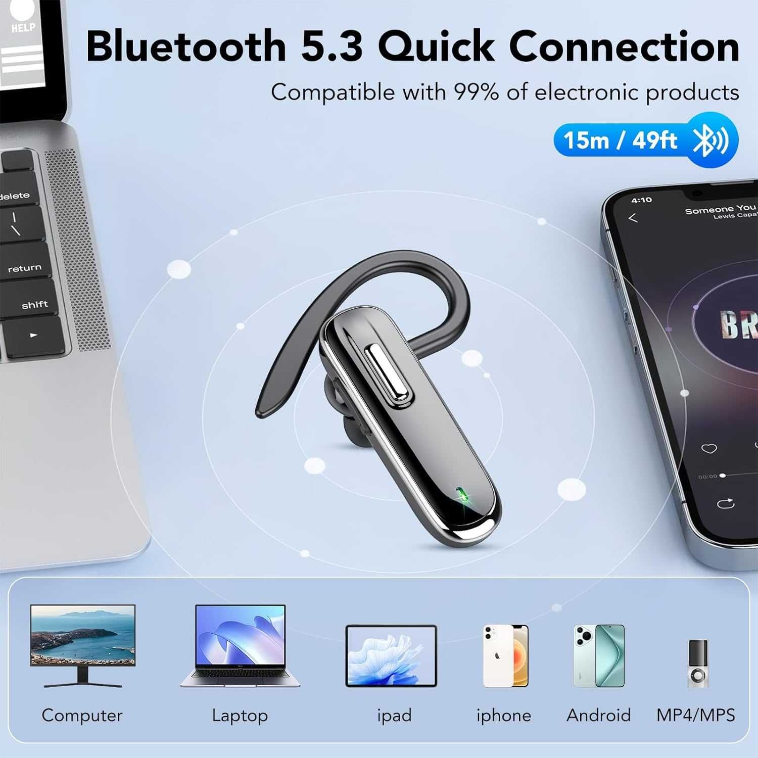 Bluetooth слушалка
