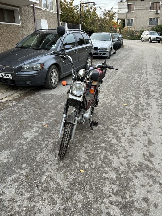 Бензинов мотопед педалетка 49 куб.см