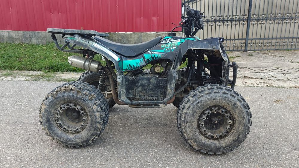 ATV Kxd Pro Merlin 140cc 2024 carburator sportcu toate dotarile