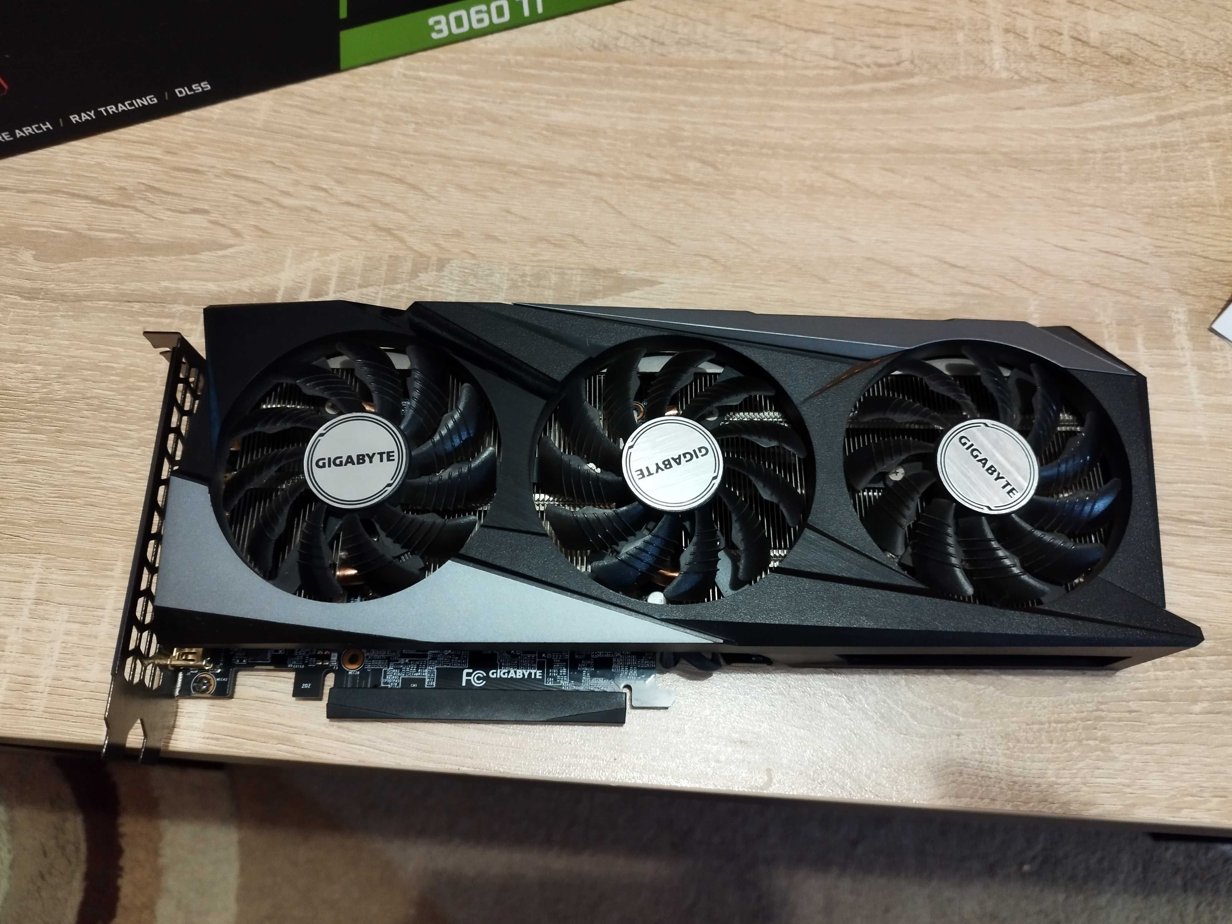 Видео карта Gigabyte GeForce RTX 3060 Ti (lhr) Gaming OC
