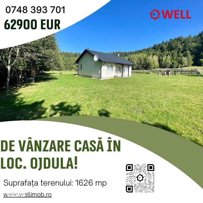 De vânzare teren extravilan cu casă de vacanță în Ojdula!