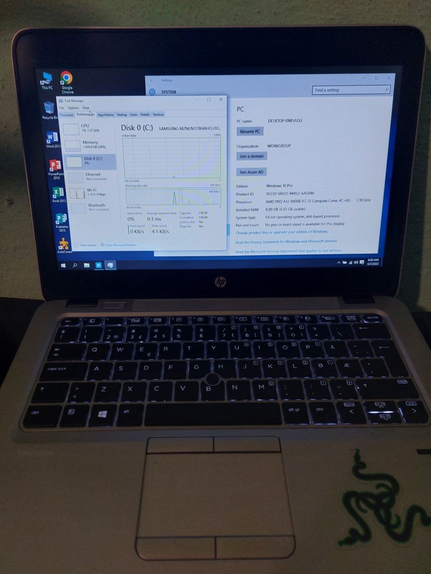 Vand/schimb laptop HP elitebook