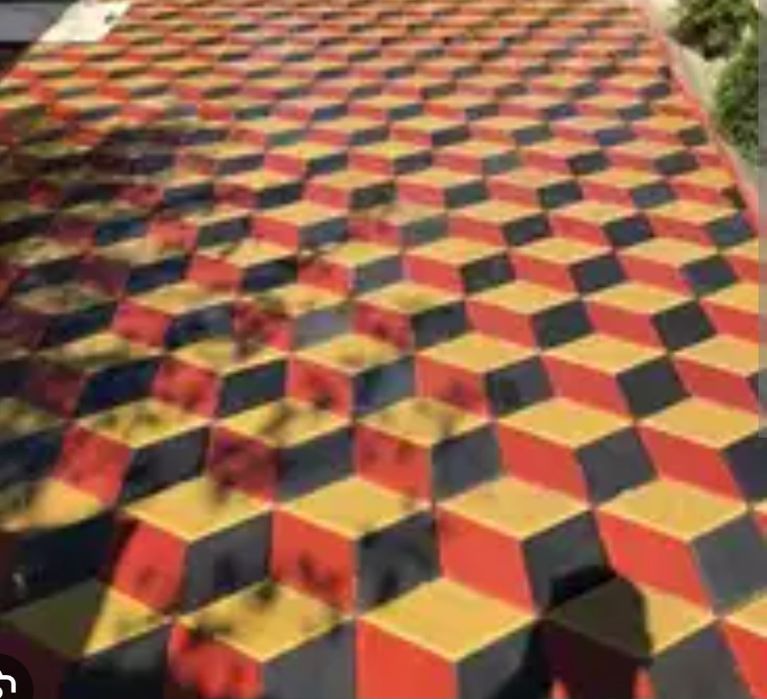 Pavele 3D / pavele romb / pavaj relief /