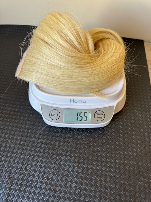 100% естествена виетнамска коса - опашка.