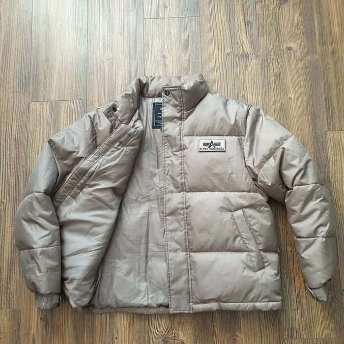 Страхотно мъжко пухено яке ALPHA INDUSTRIES размер L