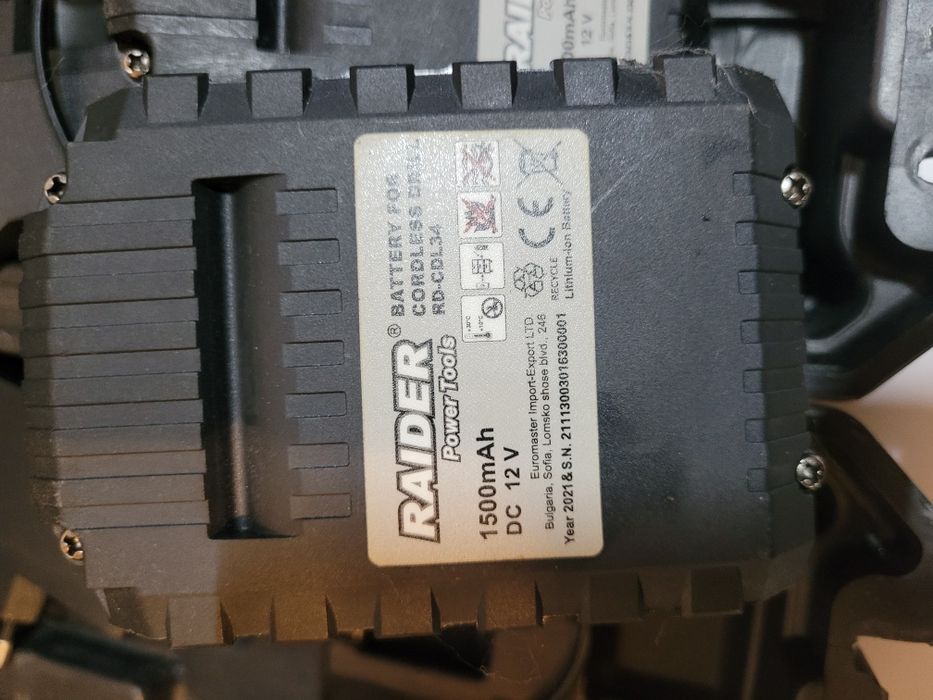 Винтоверт Raider 12 волта