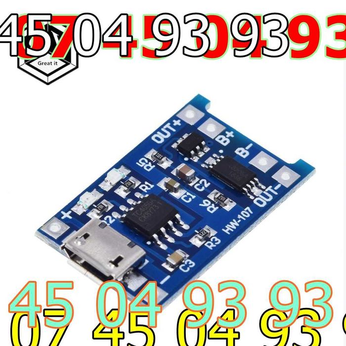 modul de incarcare 5v 1A litiu usb tip C si micro usb cu protectie NOI