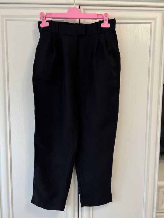 Pantaloni din in dama~ H&M