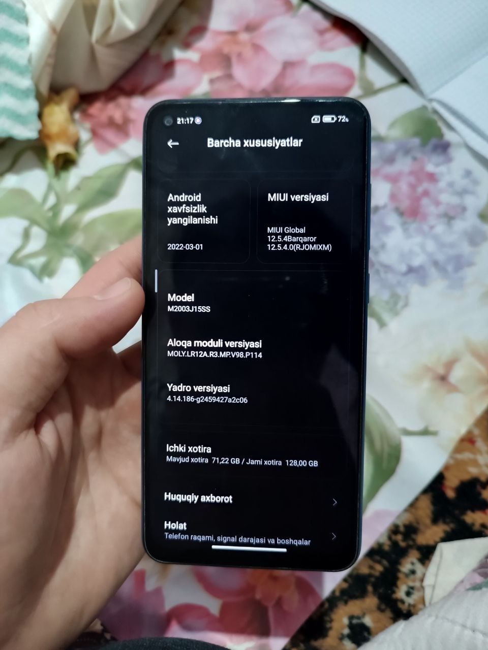 Redmi note 9 sotiladi