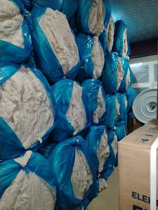 Paxta. Yangi zavod paxtasi. Пахта. Вата.