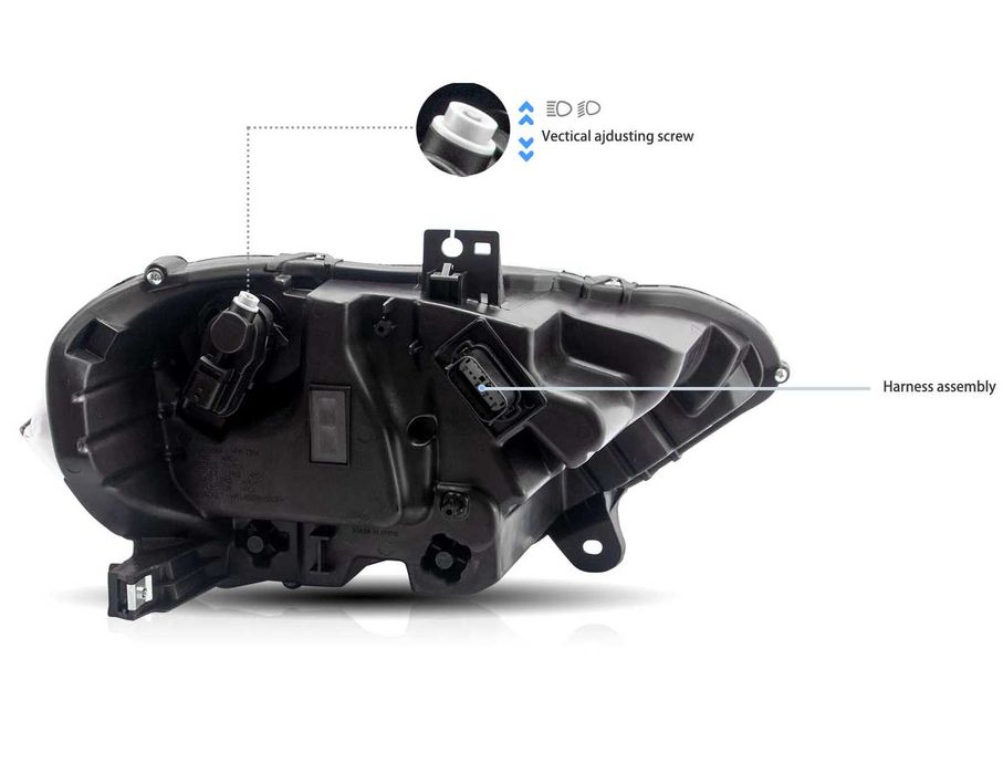 Комплект RGB фарове с динамични мигачи за Форд Мустанг 2018- Mustang