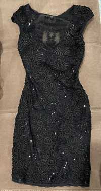 Елегантна черна рокля Юнона, Junona